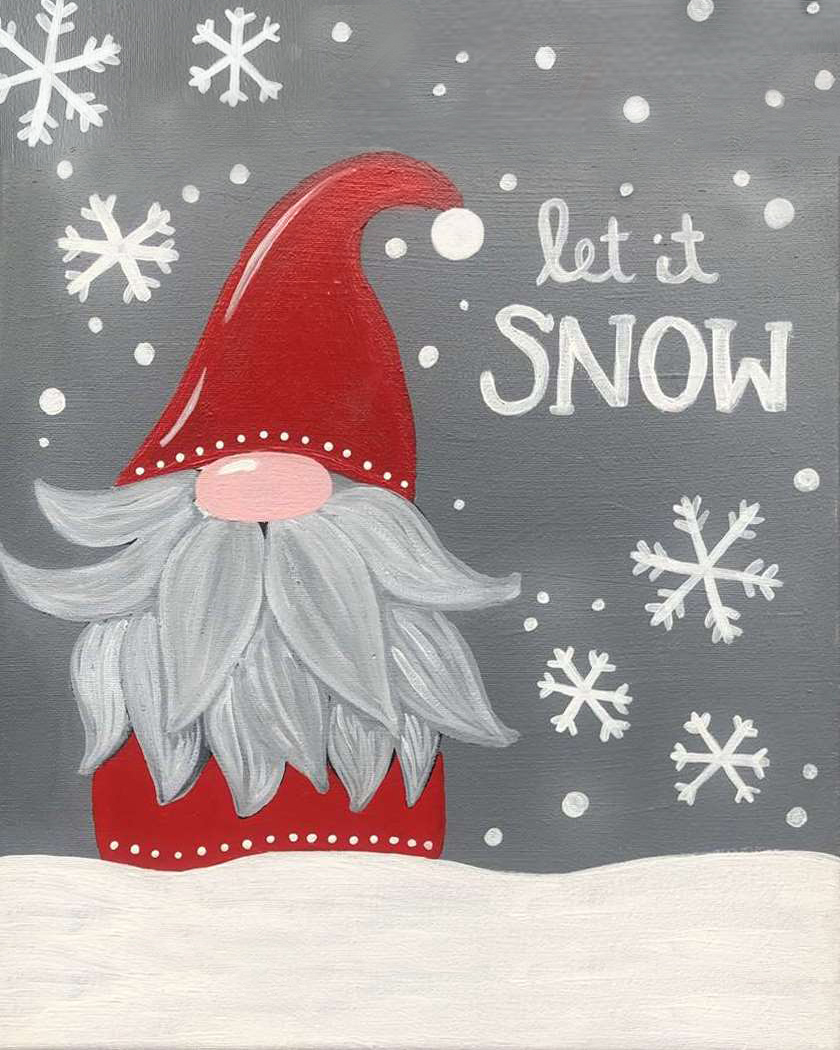 Let it Snow Gnome